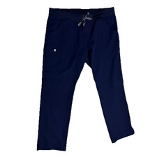 Figs Kate Cargo Scrub Pants Size XL Blue A2