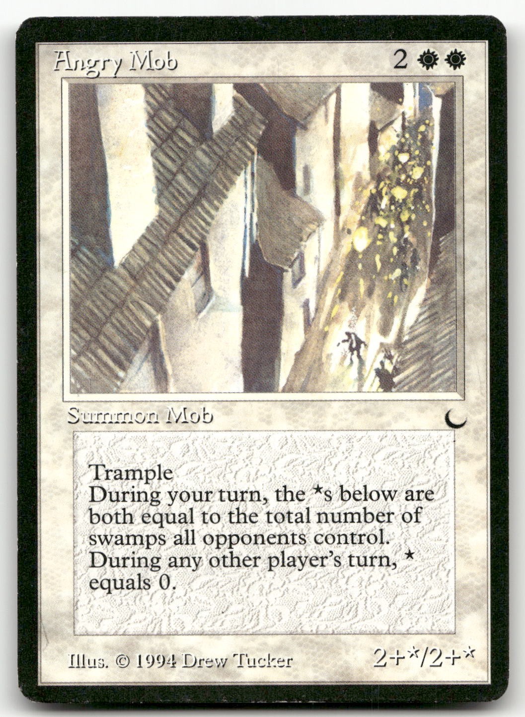 Angry Mob (MP) The Dark DRK Magic MTG