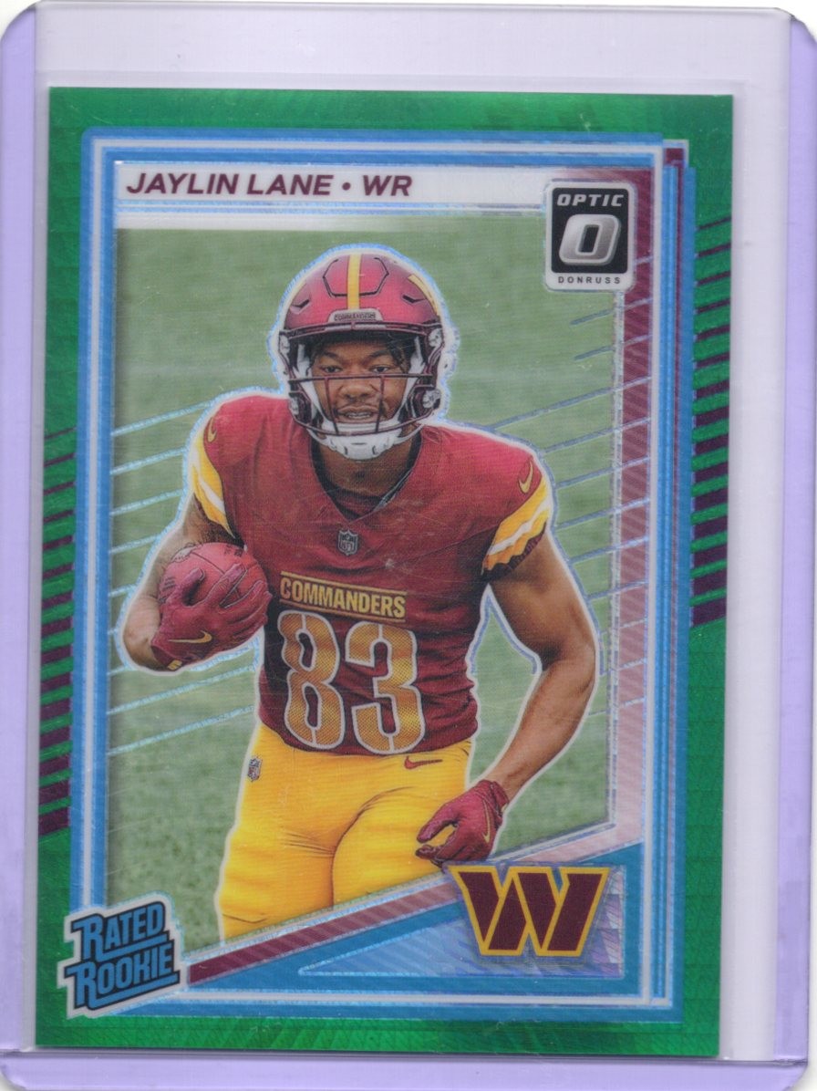 2025 Donruss Optic #249 Jaylin Lane