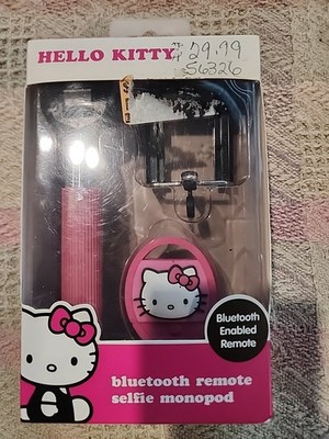 Hello Kitty Bluetooth Remote Selfie Monopod by Sakar