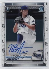 2020 Bowman Draft Chrome Draft Picks Auto Hunter Barnhart #CDA-HB Auto 2a9