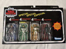 2021 Kenner The Vintage Collection Star Wars The Bad Batch 4-Pack Figures Hasbro