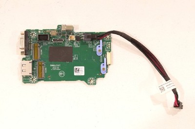 Dell M.2 VGA PCIe Adapter Card with Cable Dell P/N: 0D8PMP Tested Working