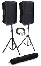 Mackie Thump210XT Enhanced 1,400-watt 10-inch Powered Speaker Pair with Stands