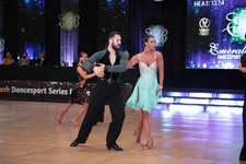 Mint Green Ballroom Latin Or Rhythm Fridge Dress By Muze Designs