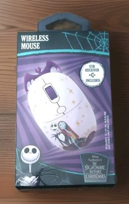 Disney Nightmare Before Christmas Star Crossed Lovers Wireless Mouse -NEW