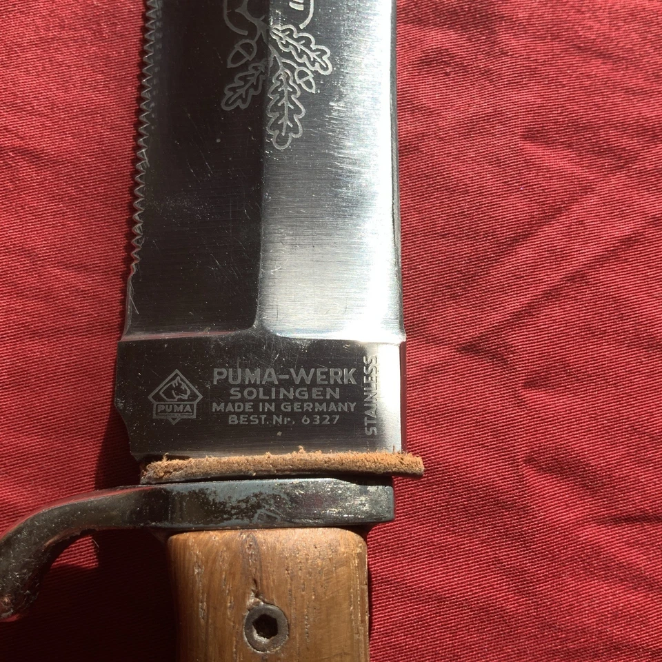 CUCHILLO PUMA GUT FAHR 6327 RARO Foto 3 de 4