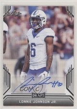 2019 Leaf Draft Auto Lonnie Johnson Jr #BA-LJ1 Auto 0u7