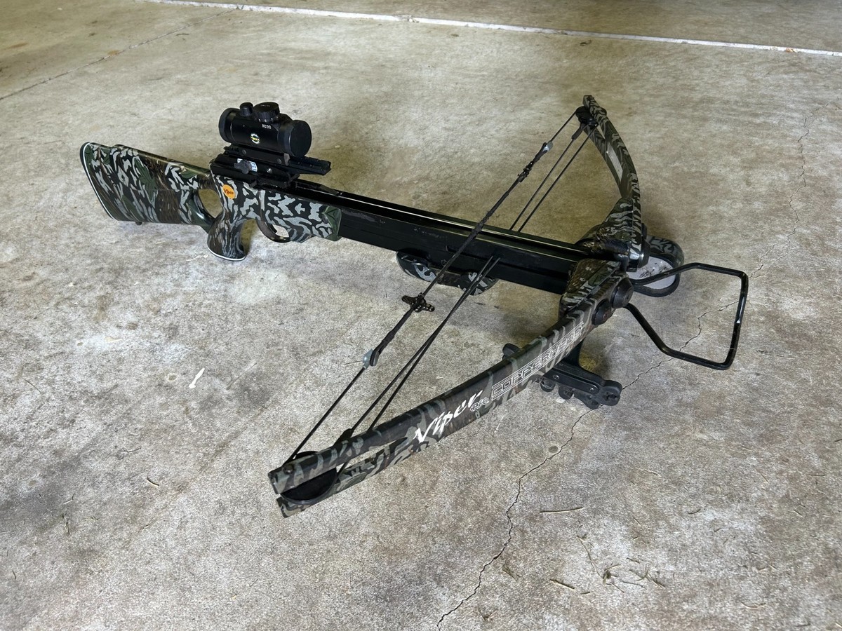 PSE Viper Copperhead Crossbow - 150 lbs. Draw - BSA Red Dot RD30