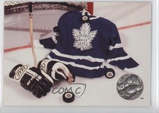 1991-92 Pro Set Platinum Toronto Maple Leafs Team #150 i3a