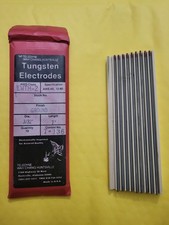 Tungsten Electrode Red. Vintage Premium.  Teledyne Wah Chang Huntsville, USA.