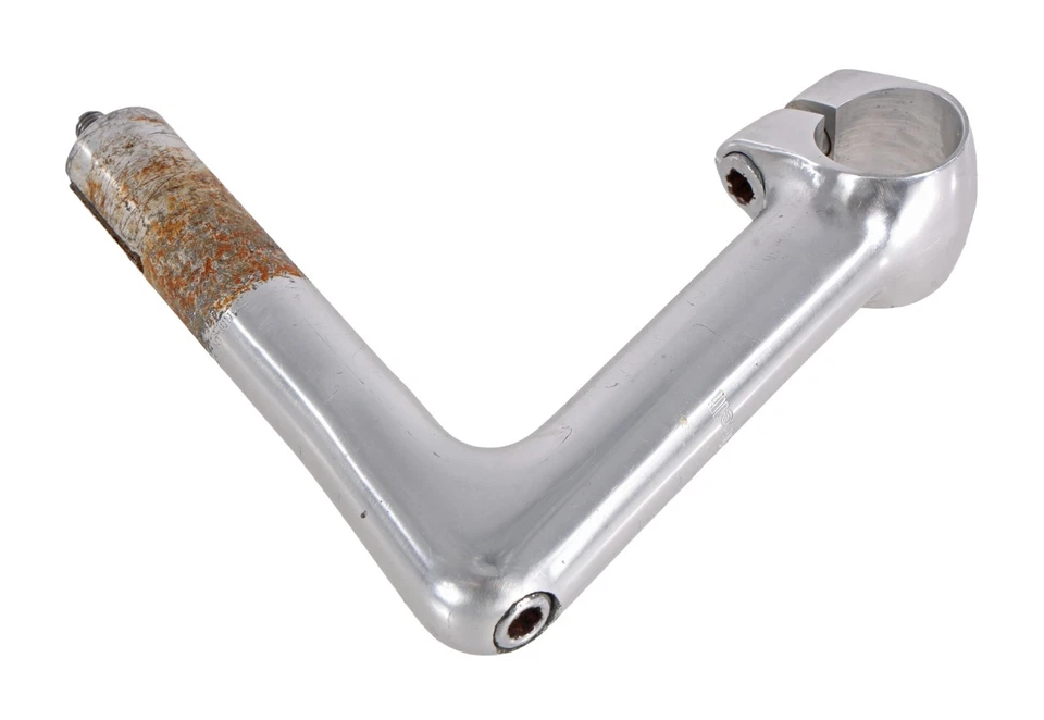 Cinelli A1 1" Quill Alloy Road Bike Stem 26mm Clamp 115mm 17° Silver Vintage - Image 3 of 4