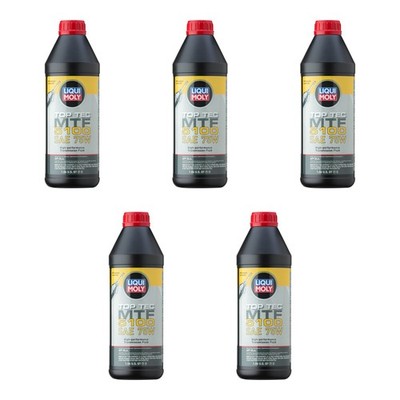 Liqui Moly 5L Gear Oil - Top Tec MTF 5100 75W (5x1L)