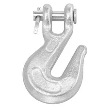 Campbell Chain & Fittings T9501624 3/8" Clevis Grab Hook, Grade 43, Zinc Plated