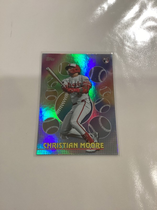 Christian Moore 2026 Topps Series 2 Titans Of The Game RC 🎇 Angels 💎 #TOG-30
