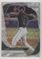 2020 Panini Prizm Tier II Blue Wave Prizm 50/60 Sandy Alcantara #133 0ji1
