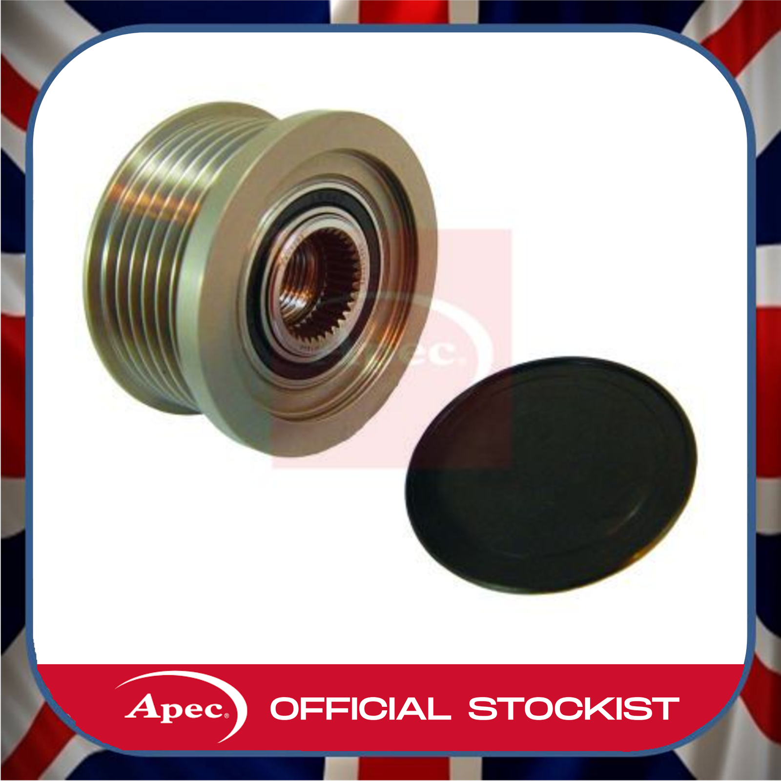 Overrunning Alternator Pulley fits VAUXHALL ANTARA 2.2D 2010 on Clutch 4818330 - Image 11
