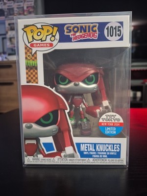Funko Pop! Sonic the Hedgehog Metal Knuckles 1015 NYCC2024 Toy Tokyo w/Protector