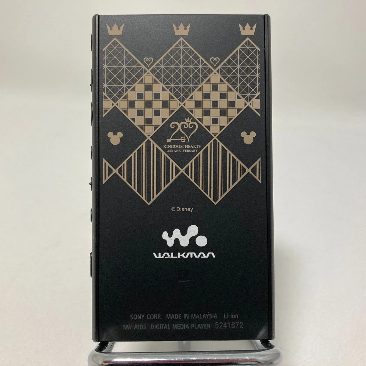 Sony Walkman NW-A105/KH20 Kingdom Hearts 20th 16GB Lecteur Musique Android Noire