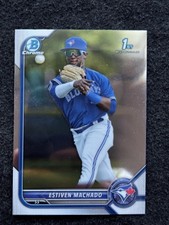 2022 Bowman #BCP-12 Estiven Machado Chrome Prospects Toronto Blue Jays