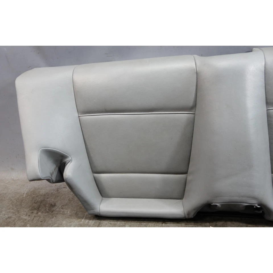 2000-2006 BMW E46 3-Series Convertible Rear Seat Bottom Bench Grey Leather OEM - Image 4 of 4