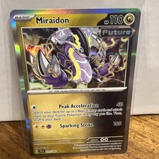 miraidon pokemon card future - 069/191 (SSP) Uncommon Dragon Rarity Carta Pokmon Miraidon 121/162 Tcg