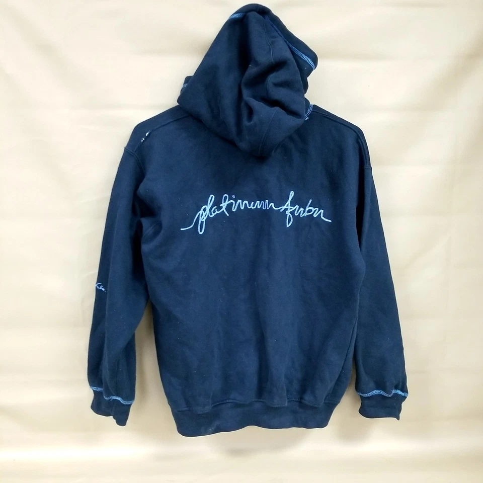 Sudadera con Capucha Pullover De Colección Platino FUBU Fat Albert & Junk Yard Game Niños Talla 12/14 Foto 4 de 4