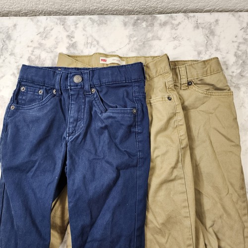 LOT of 3Boys Slim Fit Denim Jeans-Levi's Blue 511 (Size 7 ) - Picture 2 of 7
