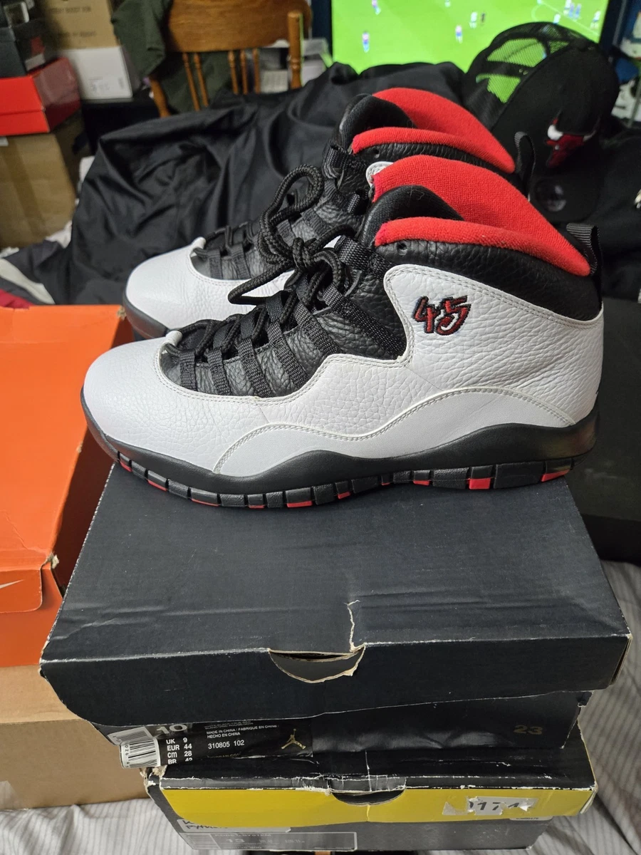 Nike Air Jordan 10 Retro “Double Nickel/Red White” 2015 Jordan 10 Double Nickel 2015 for sale | Authenticity  main image 3