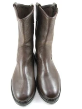 Allen Edmonds "DALLAS" Men's Roper  Boots 10.5 D Dark  Brown Leather DISCT(685N)