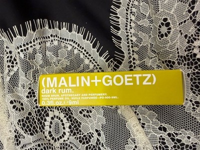 Perfume Oil Rollerball  MALIN+GOETZ Dark Rum 0.3 fl oz NIB