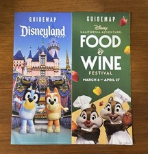 Disneyland DCA Park Guide Map April 2026 Food...