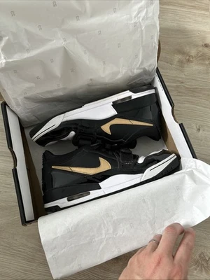 Nike Air Jordan Legacy 312 Low Black Gold Jordan SZ 10. 5 312 CD7069-071 - Photo 1/4