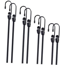 Bungee Cords with Hooks 8 Pack Bungee Cord Includes 12 inches, 18 inches, 24