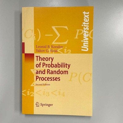 Theory of Probability and Random Process