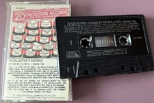 Various - 20 Collectors Records of the 50's  60's Vol. 2 Cassette Tape VG C29