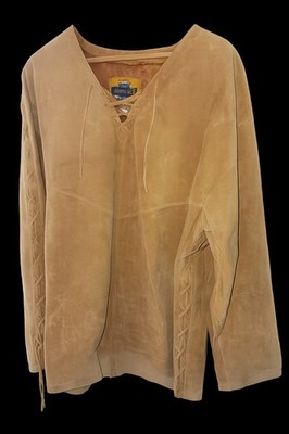 Vintage Wildlederhemd John F. Gee XL, wie neu