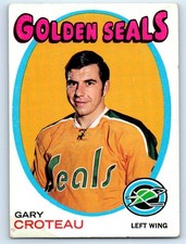 1971-72 Topps #17 Gary Croteau California Golden Seals