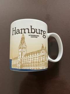 Starbucks Coffee Hamburg Germany Tea Mug Cup 16 oz Global Icon City Hall Rathaus