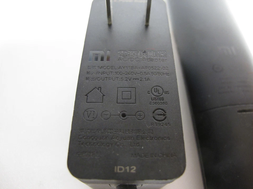 Xiaomi MI Box 3 MDZ-16-AB Original remote and 5.2V 2.1A power adapter bundle - Image 2 of 4