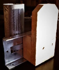 VOLUME PRICE Wood fence to steel post adapter bracket clamp FITS ALL ROUND PIPE 