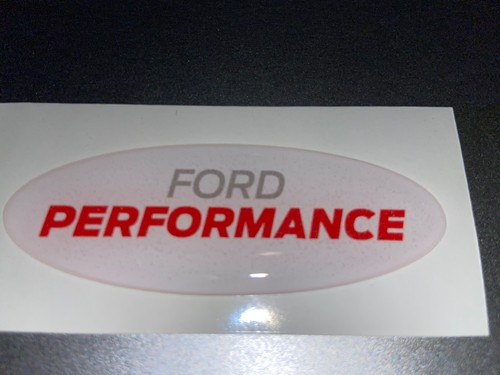 Ford Performance 3D Domed Badge Emblem Decals 2pcs / Sticker Resin Set - Foto 9