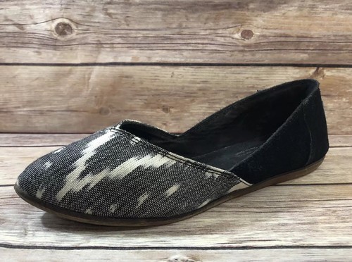 toms jutti canvas flat