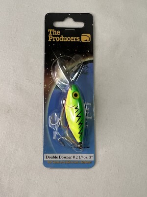 The Producers Double Downer #2 1/4 Oz. 3  Fishing Lure Crankbait New In Package 