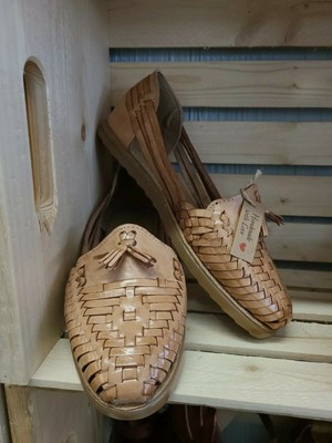 mexican wooden shoes