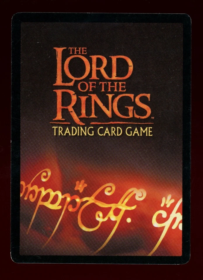 LOTR Lord of the Rings TCG 2005 Promo Foil 0D8 Bilbo, Aged Ring-Bearer - Image 2 of 2