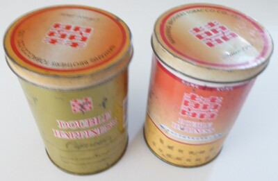 double happiness cigarettes australia Lot of Two Nanyang Brothers Double Happiness Tobacco Tins China Hong Kong  Horses