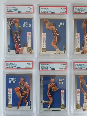 NBAカード 1992 olympic team セット12枚　jordan 1992 Skybox USA Olympic Team COMPLETE 12 Card Set ALL PSA 9