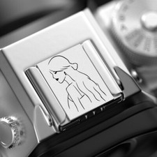 Girl Style Metal Camera Hot Shoe Cover For Leica Sony Canon Nikon Fuji