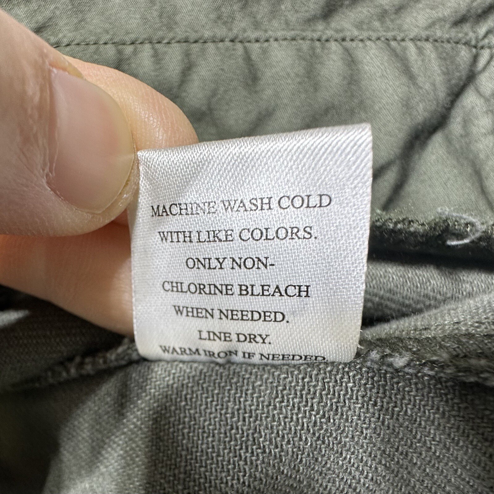 Indigo Thread Jacket Size Large Green Beaded Zip … - image 8